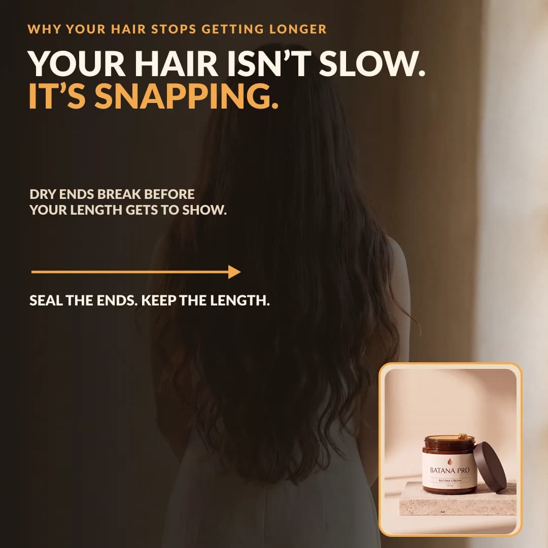 Why breakage can hide growing hair length