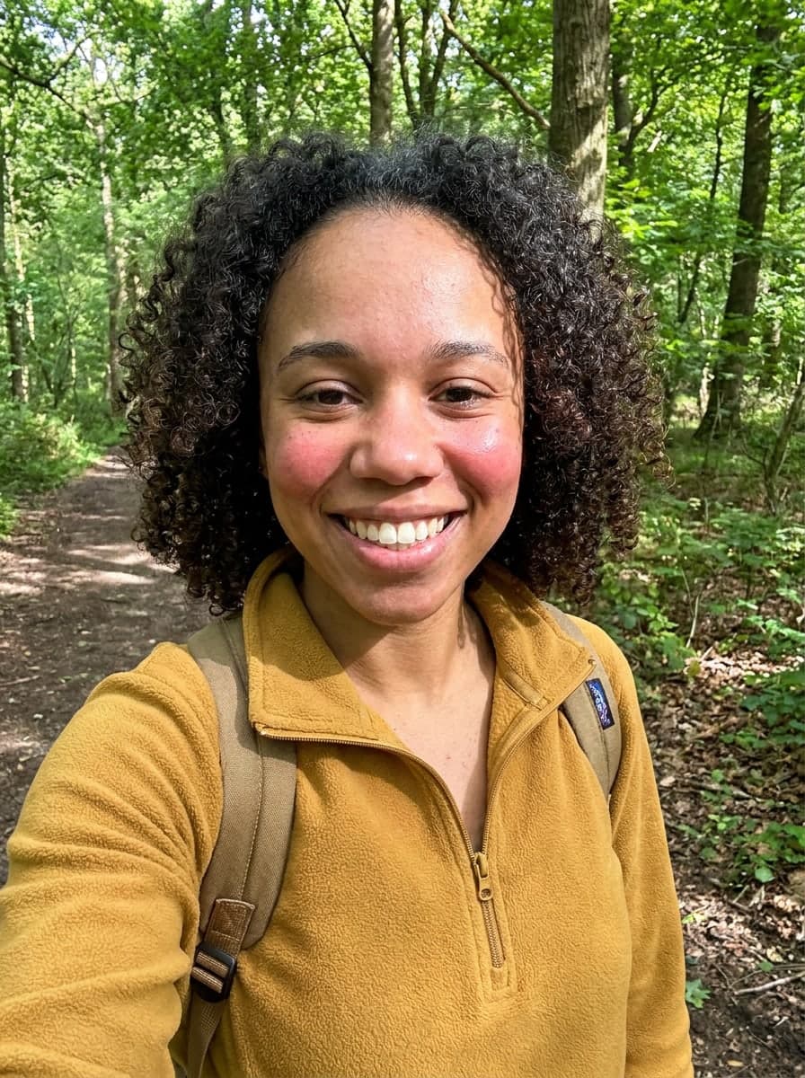 Hairline moves forward — After